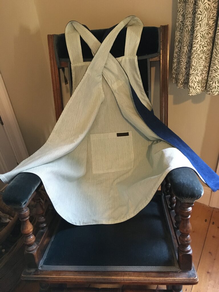 Pinny no 173, The Denim One VII, rear view