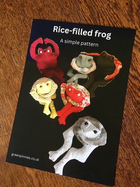 Frog pattern's front cover